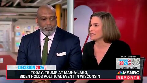 'This Is Hysterical'! MSNBC Panel Shocked By Biden vs. Trump 'Threat To Democracy' Polling