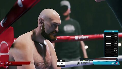 Undisputed Online Gameplay Tyson Fury vs Tyson Fury (Online Ranked 5)