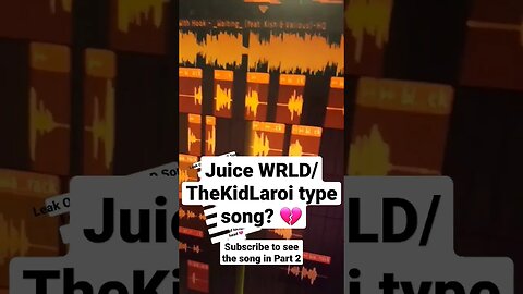 I made a Juice WRLD | Kid LAROI type song....