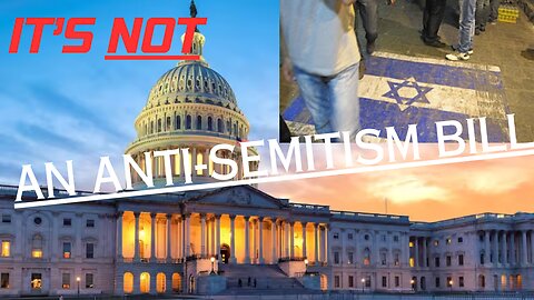 Republican Lead "Anti-Semtic" Hate Speech Bill is a Violation of Our Liberties -- No TY