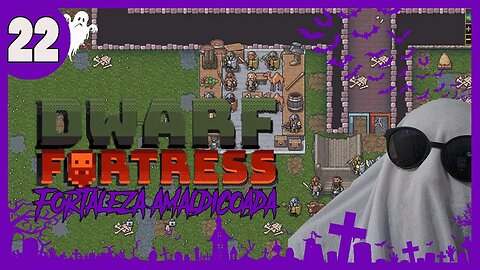 Dwarf Fortress - Fortaleza Amaldiçoada #22 - Titã entrando no forte AGAIN [Gameplay PT-BR]