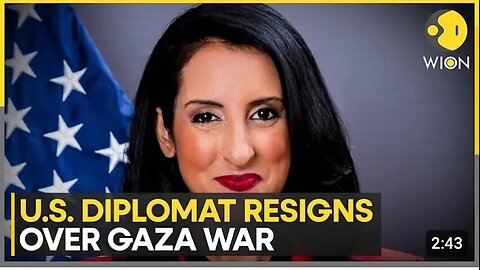 US diplomats resigns in protest over the policy in Gaza | Watch