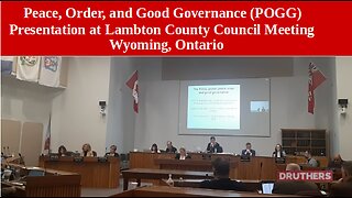 Peace, Order, & Good Governance (POGG) Presentation To Mayors