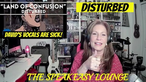 David Draiman: Sick Vocals! DISTURBED: Land of Confusion (GENESIS) TSEL Disturbed Reaction