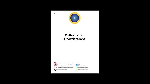 #183 Reflection...Coexistence