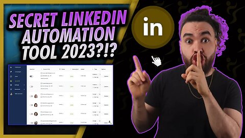 Secret LinkedIn Automation Tool 🤖🤫 To Get More Coaching & SMMA Clients 2023 (Cloud Based LTD)