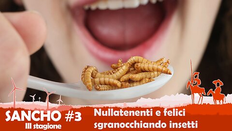 SANCHO #3 stagione III - Marco Pizzuti - Nullatenenti e felici sgranocchiando insetti