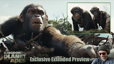 Kingdom Of The Planet Of The Apes Exclusive Extended Preview Reaction!