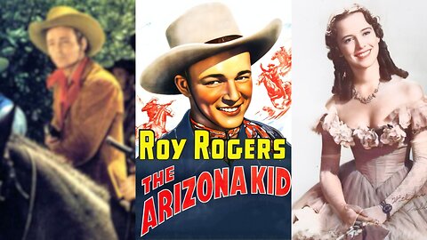 THE ARIZONA KID (1939) Roy Rogers, George 'Gabby' Hayes & Sally March | Drama, Western | B&W