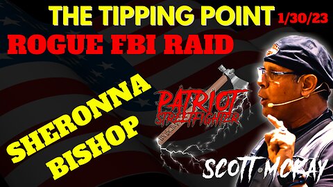 1.30.23 "The Tipping Point" on Revolution.Radio in STUDIO B, Wellness Warfare, Rogue FBI Raid on Sheronna Bishop