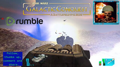 Battlefield 1942/Galactic Conquest: GCV Mini Wasteland - no armor support.
