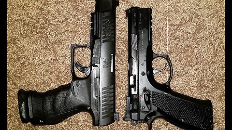 Walther PPQ M2 5" and CZ SP-01 Shadow Target Range Day