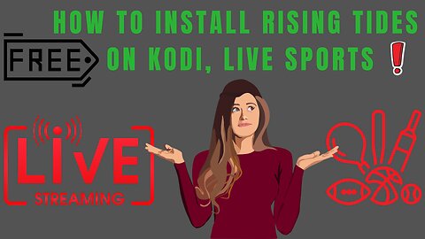 RISING TIDES - How to Install Rising Tides Kodi Sports Add-on