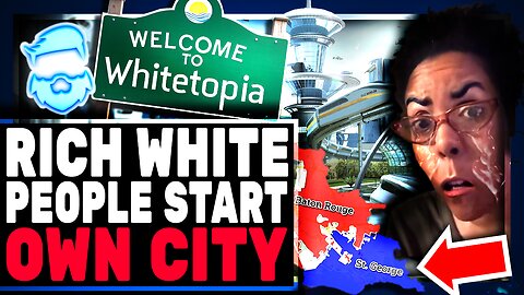 Woke Losers RAGE As Wealthy White Families Secede From Crime Riddled DEI Run City