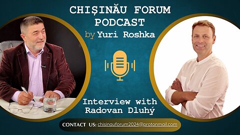 Chișinău Forum Podcast | Weather Warfare. Interview with Radovan Dluhý by Yuri Roshka