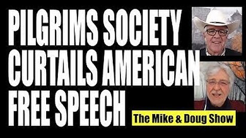 Pilgrims Society Curtails American Free Speech. Gabriel and McKibben 5-3-2024