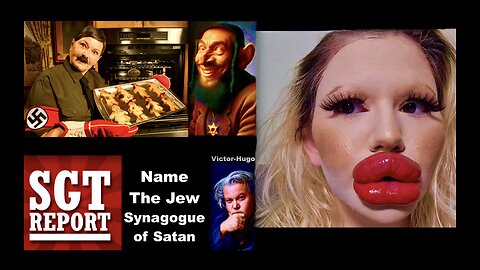SGT Report Viewers Expose Synagogue Of Satan Roseanne Barr Bares Jewish Supremacy Zionist Psyop