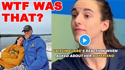 Reporter gets BLASTED for asking WNBA star Caitlin Clark a WEIRD question about her boyfriend!