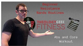 Resistance Band Beginner Abs and Core Workout