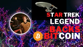 Star Trek Legend Backs Bitcoin