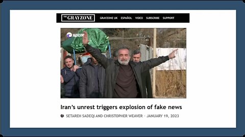 Iran Protests, Fake News and Real Attacks - UK Column News - 3rd February 2023