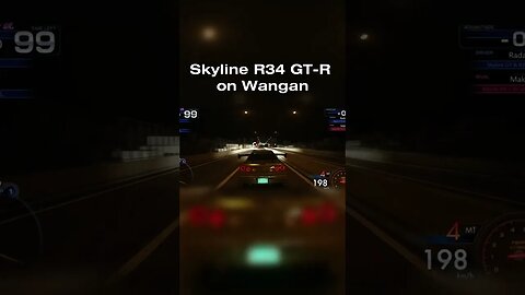 Skyline R34 GT-R on Wangan #shorts
