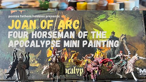 Joan of Arc - Four Horseman of the Apocalypse Expansion - Miniature Painting