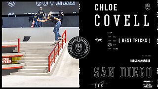 Chloe Covell 2nd Place at SLS San Diego | Best Tricks