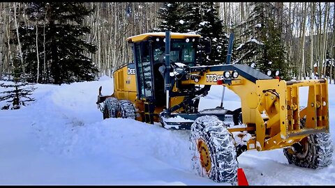 GRADER TO THE RESCUE! 8 Days Snowed In Here at 9,500ft in the San Juan Mountains of Colorado