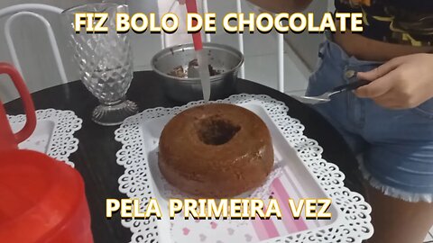 BOLO DE CHOCOLATE SUPER SIMPLES E FÁCIL