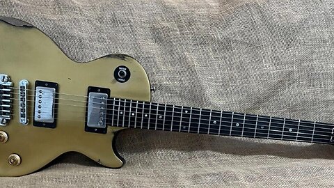 Vintage Gibson 1987 Aged/ Relic LP Studio/ Gold Top Restoration/ Tim Shaws