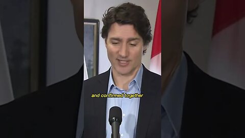 Justin Trudeau - UFO shot down over Canada.