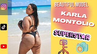 Plus Size Model Karla Montolio * karla montolio wiki curvy model * karla montolio instagram