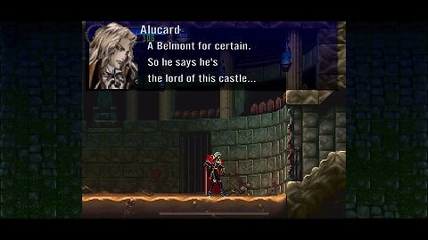 Castlevania: Symphony of the Night Colosseum dialogue with Richter Belmont and Alucard #adriantepes
