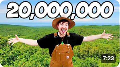 Planting 20,000,000 Trees, My Biggest Project Ever!