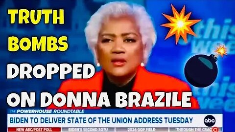 Donna Brazile told "Imagine how many GAFFES" & "OUTRIGHT FALSEHOODS there will be" if Biden Runs