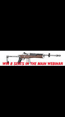 RUGER MINI-14 MINI #3 FOR 8 SEATS IN THE MAIN WEBINAR