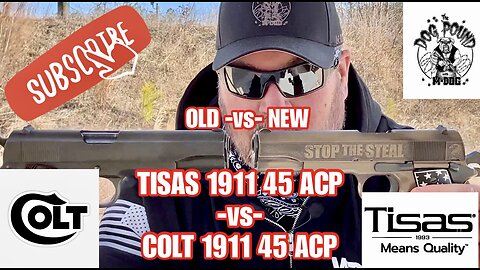 TISAS 1911 45 ACP vs COLT 1911 45 ACP! NEW vs OLD!