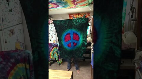 Revealing the Regular & Huggable Peace Sign Tapestries ✌️🤗