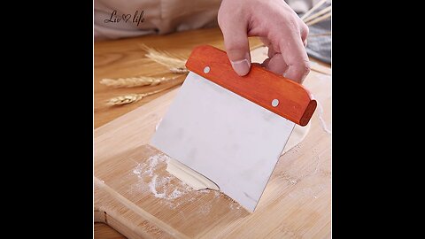 SALE!! Stainless Steel Pasty Cutters Noodle Knife Cake Scraper