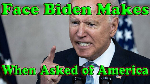 On The Fringe: Biden Corruption Exposed Further! The Face Biden Makes When Asked Of America!! - Must Video