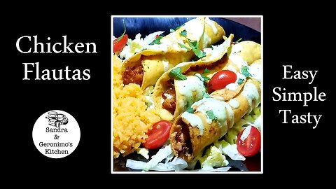 Chicken Flautas