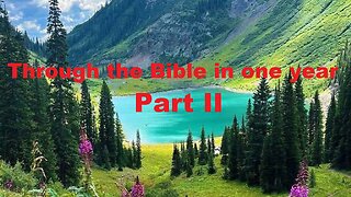 Godsinger: Through the bible in one year Part II, day 123 (May 2)
