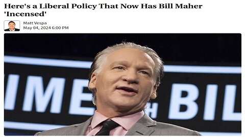 Bill Maher Hates Liberal Policies But Still Votes for Them