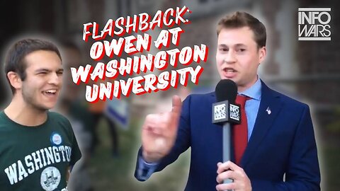 FLASHBACK: Owen Shroyer School Washington University Liberals At Presidential Debate In 2016