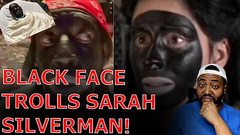 Black Man In Black Face BOOTED From Sarah Silverman Show For Protesting Sarah Silverman's Black Face