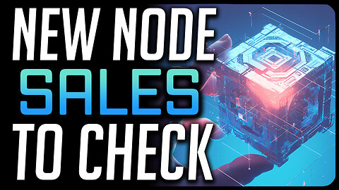 Hot Crypto Node Sales to Dive Into!!!