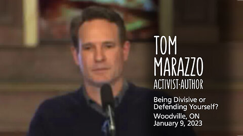 Tom Marazzo | Being Divisive or Defending Yourself?