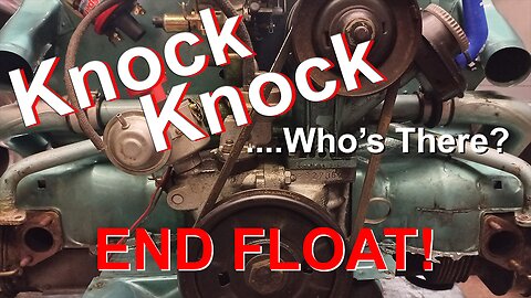 What Is END FLOAT? Easily check it, Measure & What to Do Next. VW Bug Bus Type1 Aircooled Engine