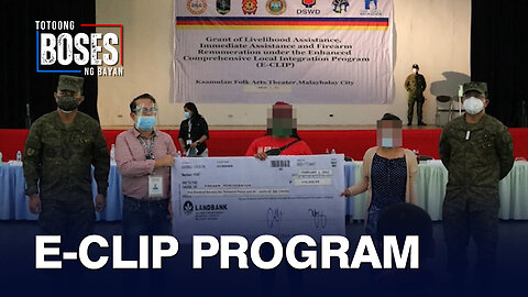 E-clip program ng pamahalaan, isa sa mga susi para sumuko ang libu-libong myembro ng NPA